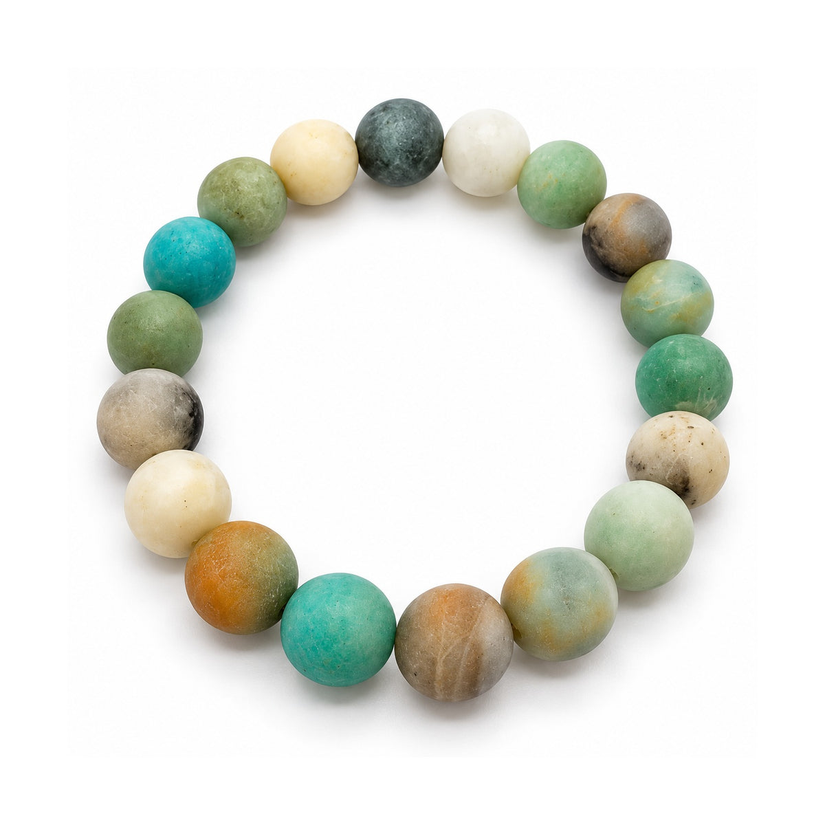 Amazonite Bead Bracelet – Overhead hero